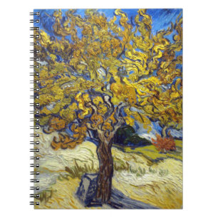 Van Gogh Mulberry Tree Impressionismus Art Notizblock