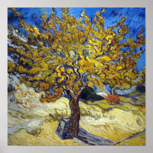 Van Gogh Mulberry Tree Impressionismus Art Poster