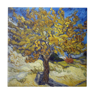 Van Gogh Mulberry Tree Masterpiece Art Fliese