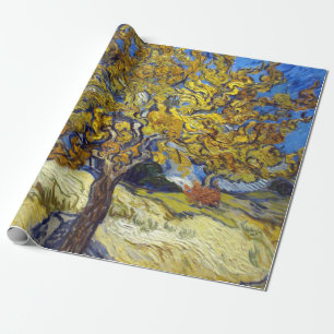 Van Gogh Mulberry Tree Masterpiece Art Geschenkpapier