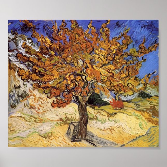 Van Gogh - Mulberry Tree Poster (Vorne)