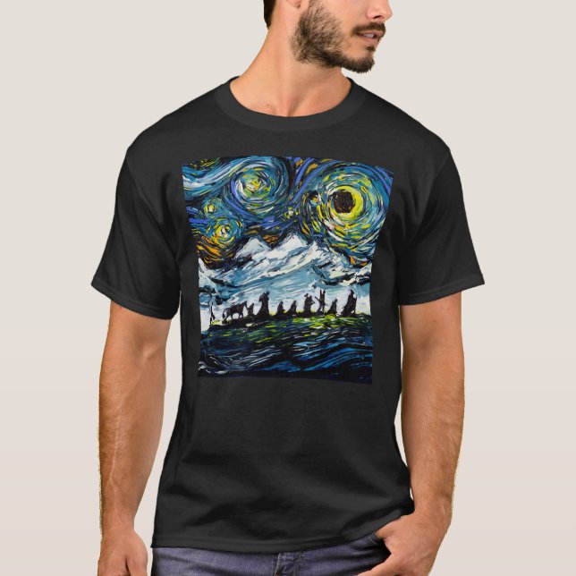 van Gogh Never Met The Fellowship  Classic T-Shirt (Vorderseite)