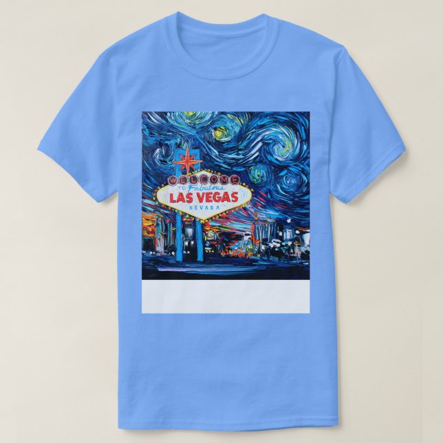 van Gogh Never Saw Vegas T-Shirt (Design vorne)
