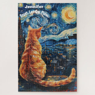 Van Gogh Niedlich Feline Puzzle