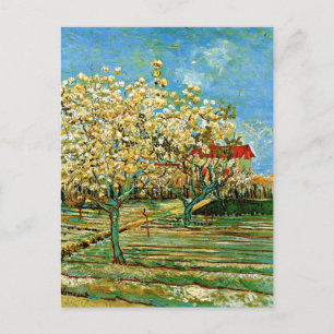 Van Gogh - Obstgarten in Blüte Postkarte