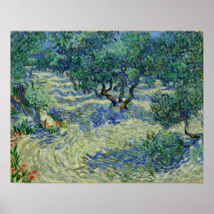 Van Gogh - Obstgarten Poster
