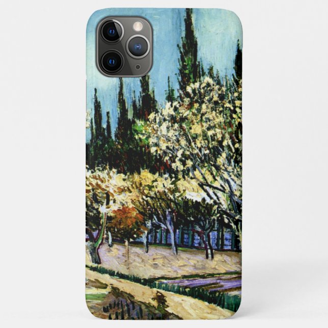 Van Gogh - Obstgarten umgeben von Zypressen Case-Mate iPhone Hülle (Rückseite)