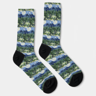 Van Gogh Olivenbäume - Blue Mountain Art Socken