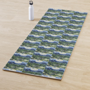 Van Gogh Olivenbäume - Blue Mountain Art Yogamatte