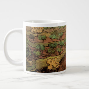 Van Gogh Olivenbäume gegen eine Steigung eines Hüg Jumbo-Tasse