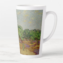 Van Gogh Olivenbäume Malerei Latte-Mug Milchtasse