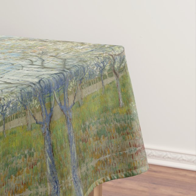 Van Gogh Orchard mit blühenden Aprikosenbäumen Tischdecke (Beispiel)