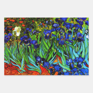 Van Gogh painting, Irises, Geschenkpapier Set