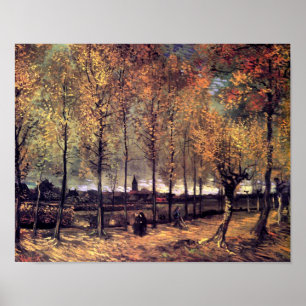 Van Gogh - Pappelallee Poster