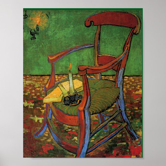 Van Gogh - Paul Gauguins Sessel, Poster (Vorne)