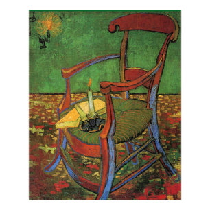 Van Gogh - Paul Gauguins Stuhl, Fotodruck
