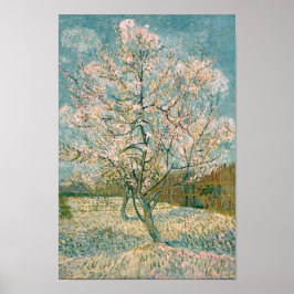 Van Gogh Pink Peach Tree in Blossom (F404) Poster