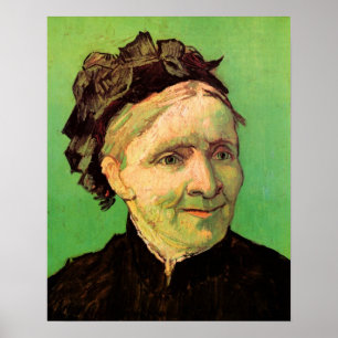 Van Gogh; Portrait der Mutter der Künstler, Vintag Poster