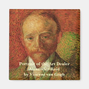 Van Gogh Portrait des Kunsthändlers Alexander Reid Magnet