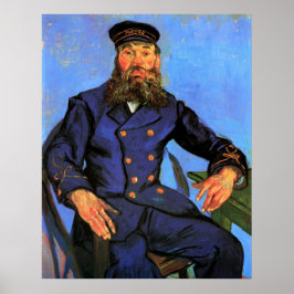 Van Gogh, Portrait des Postmanns Joseph Roulin Poster