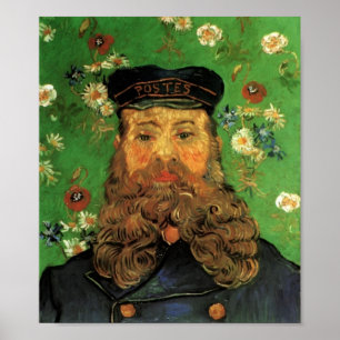 Van Gogh - Portrait des Postmanns Joseph Roulin Poster