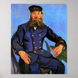 Van Gogh, Portrait des Postmanns Joseph Roulin Poster