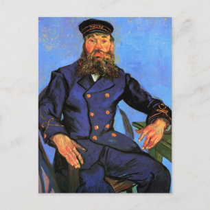 Van Gogh, Portrait of the Postman Joseph Roulin Postkarte