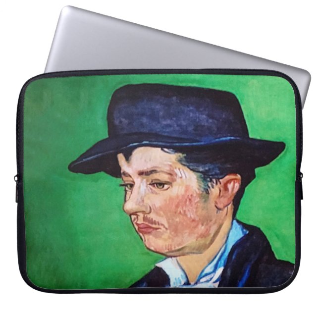 Van Gogh Portrait von Armand Roulin Laptopschutzhülle (Vorderseite)