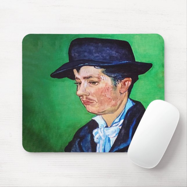 Van Gogh Portrait von Armand Roulin Mousepad (Mit Mouse)