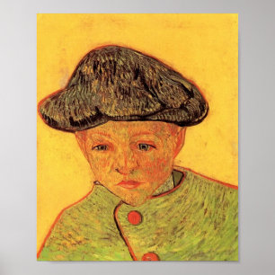 Van Gogh - Portrait von Camille Roulin Poster