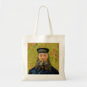 Van Gogh Postbote. Porträt Impressionismus Kunst Tragetasche