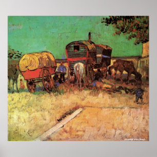 VAN GOGH POSTERS - ENTZÜNDUNG VON SINTI UND ROMA K POSTER