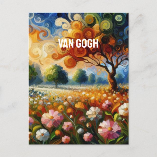 Van Gogh Postkarte (Vorderseite)
