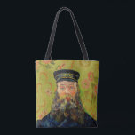 Van Gogh Postman. Portrait Impressionismus Art<br><div class="desc">Van Gogh "The Postman (Joseph Roulin)" Tasche.</div>