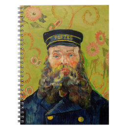 Van Gogh Postman. Portrait Impressionismus Art Notizblock
