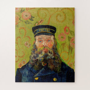 Van Gogh Postman Portrait Malerei Alte Antike Kuns Puzzle