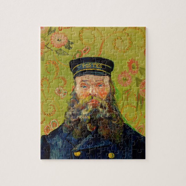 Van Gogh Postman Portrait Malerei Alte Antike Kuns Puzzle (Vertikal)