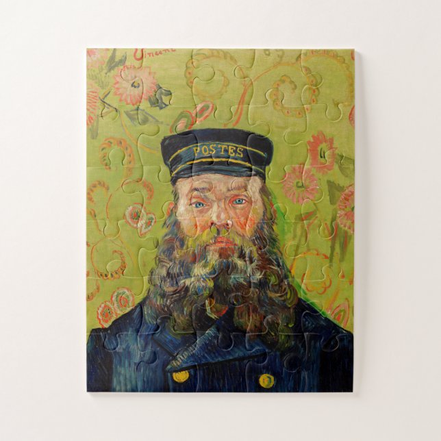 Van Gogh Postman Portrait Malerei Alte Antike Kuns Puzzle (Vertikal)