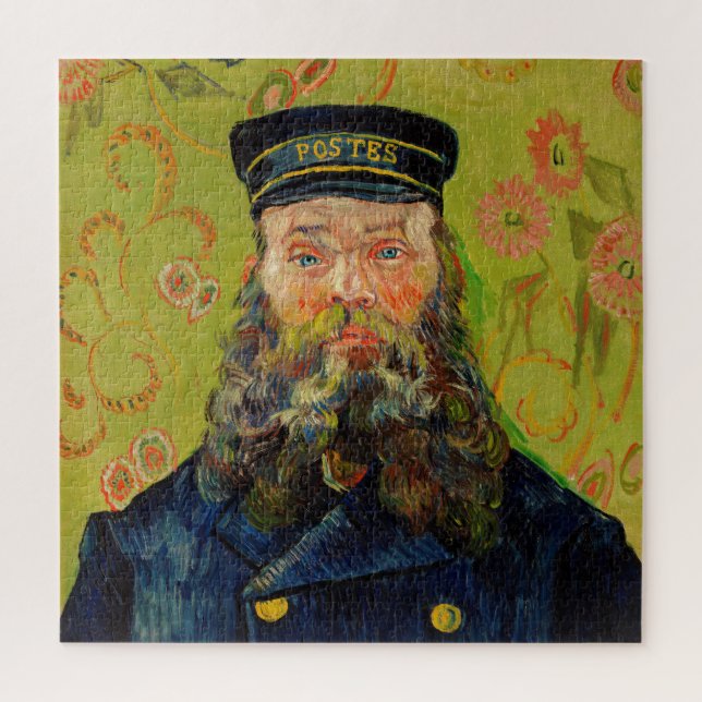Van Gogh Postman Portrait Malerei Alte Antike Kuns Puzzle (Vertikal)