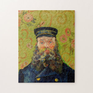 Van Gogh Postman Portrait Malerei Alte Antike Kuns Puzzle