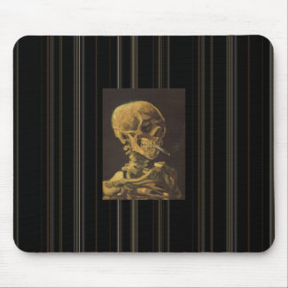 Van Gogh "rauchendes Skelett " Mousepad