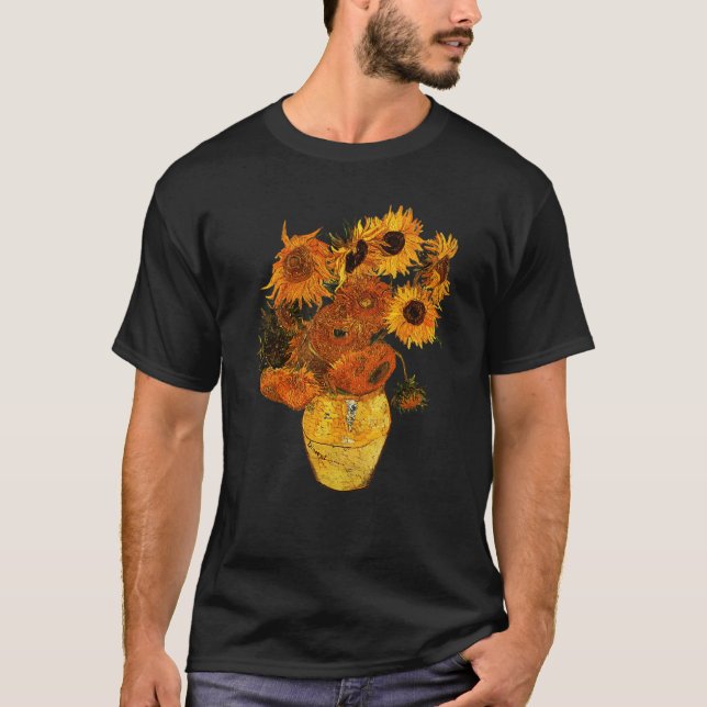 Van Gogh retro T-Shirt (Vorderseite)