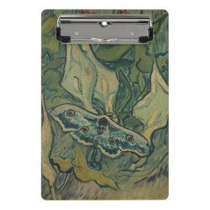 Van Gogh Riesiger Pfauenspinner Vintage Natur Kuns Mini Klemmbrett