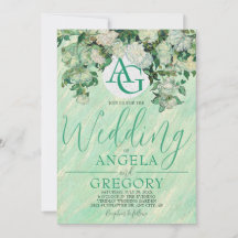 Van Gogh Rosen Hochzeitseinladung
