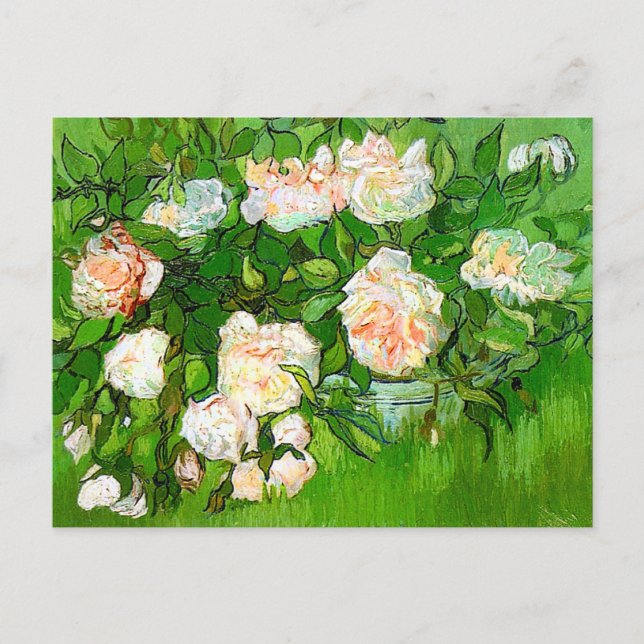 Van Gogh Roses Postkarte (Vorderseite)