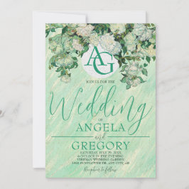 Van Gogh Roses Wedding Invitation Einladung