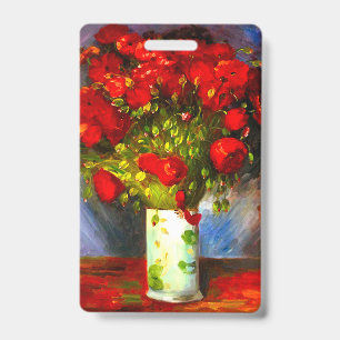 Van Gogh Rote Mohnblumen Ausweis