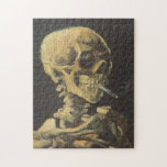 VAN GOGH - Schädel mit Zigarette 1885 Puzzle<br><div class="desc">VAN GOGH - Schädel mit Zigarette 1885
Öl auf Leinwand; Wiedergabe</div>