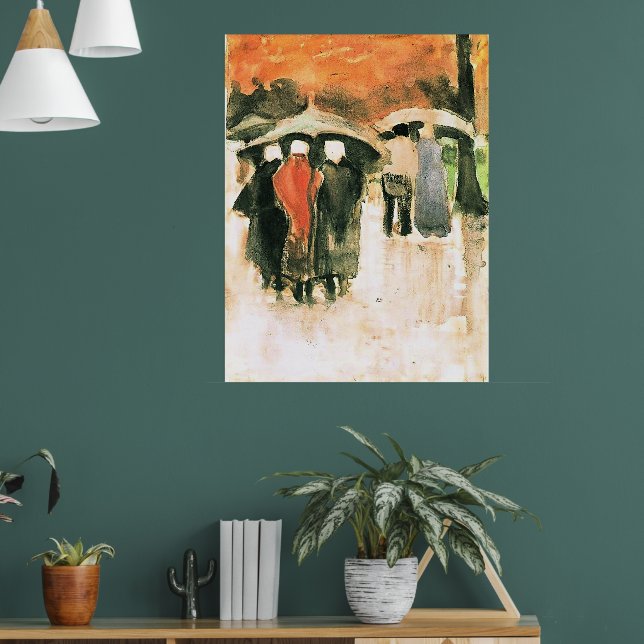 Van Gogh - Scheveningen Women Poster (Wohnzimmer 1)