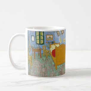 Van Gogh Schlafzimmer in Arles - Klassisches Gelb Kaffeetasse